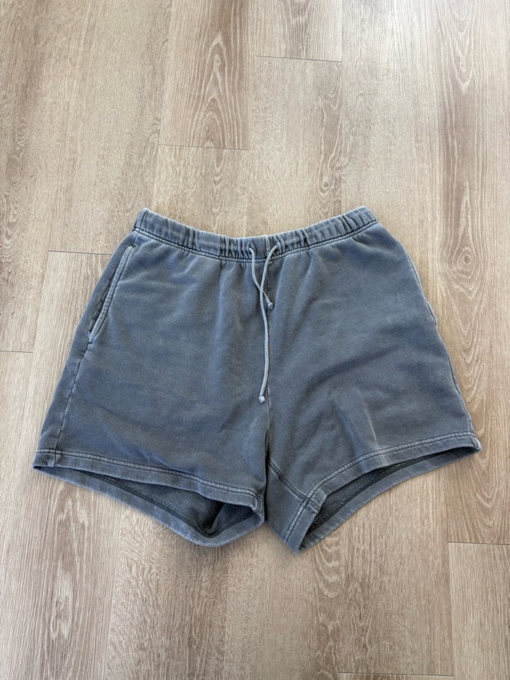 Casual Gray Men’s Drawstring Shorts